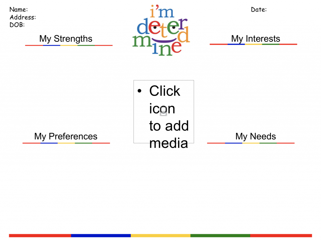 one pager i m determined