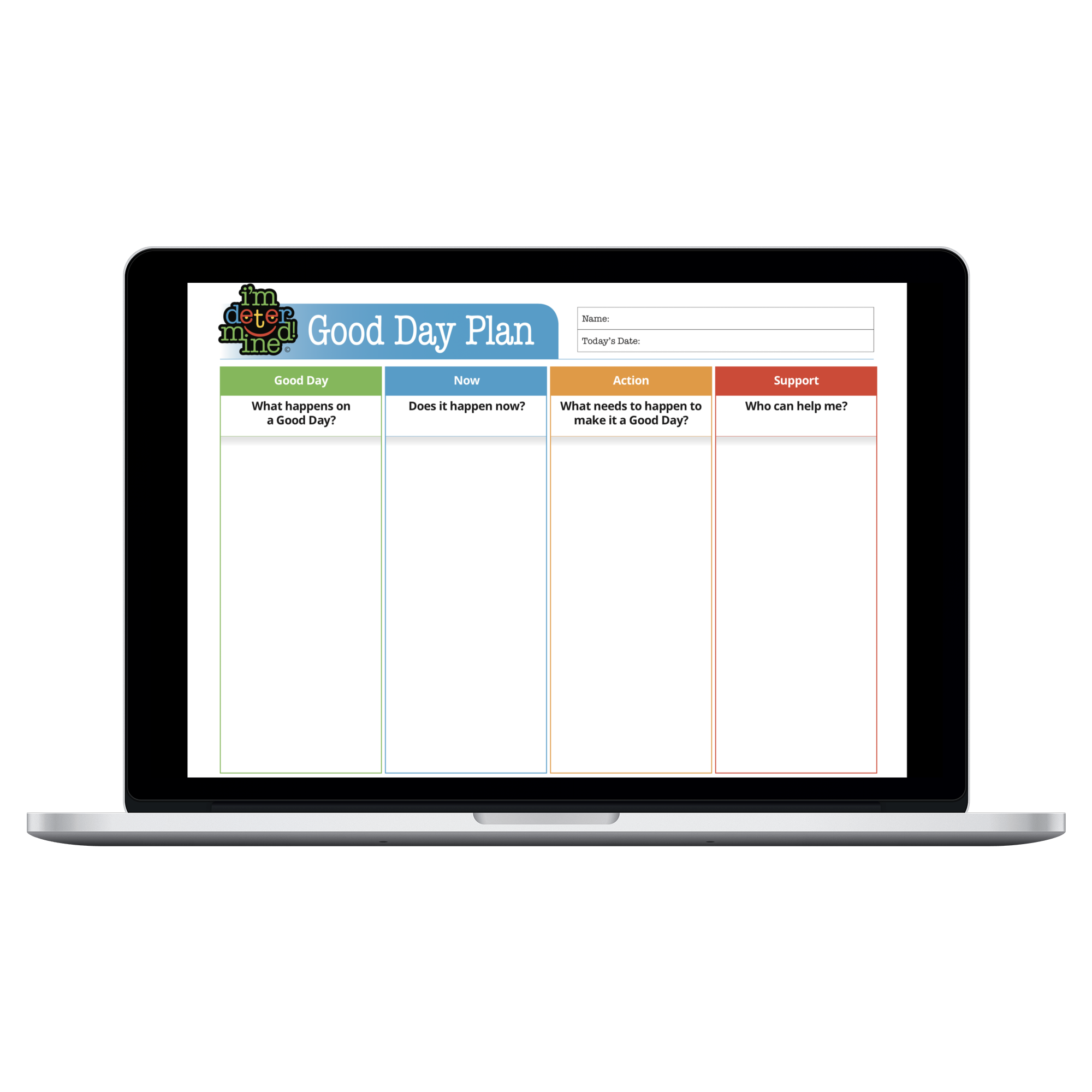 Good Day Plan I m Determined pin-on-free-printables