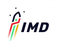 Short I'm Determined Logo showing the letters IMD with a colorful rocket image to the left of the letters.